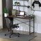 Modern Computer Desk Study Writing Table Home Office with Storage Bag